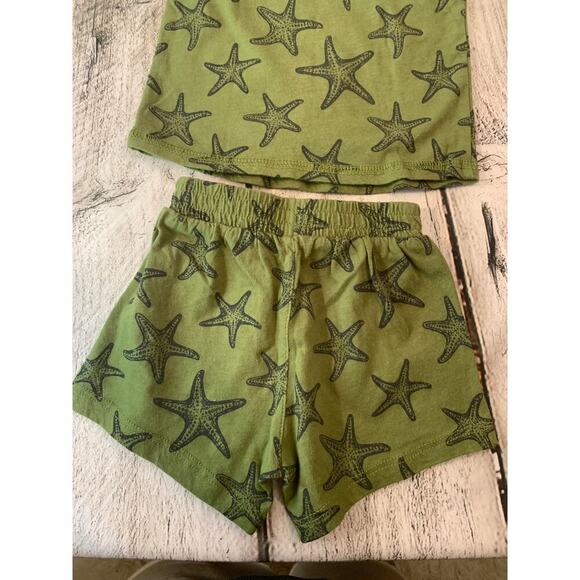 GRAYSON MINI Boy’s Two Piece Starfish Tank and Short Set / Size: 0-3 Months - Picture 6 of 7